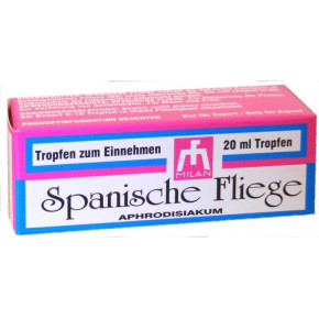 Milan | Капли - Spaniche Fliege, 20 мл. Цена: 1 386 грн