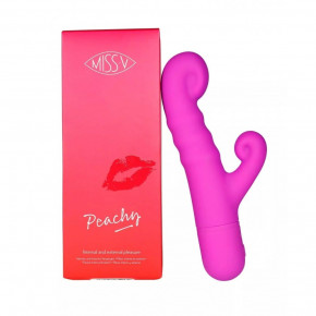 Miss V | Вибратор-кролик Peachy Pretty Violet Miss V, розовый. Ціна: 2995 грн