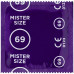 Mister Size | Презервативы Mister Size 69mm pack of 3. Цена 125 грн. Фото: 2