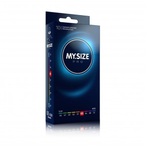 Mister Size | Презервативы ультратонкие латексные My.Size Large 60 мм (цена за упаковку, 10 шт.). Цена: 599 грн