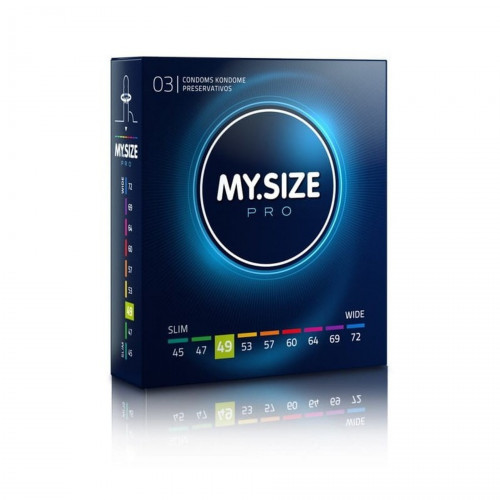 Mister Size | Презервативы ультратонкие латексные My.Size Small 49 мм (цена за упаковку, 3 шт.). Цена 225 грн Mister Size | Презервативы ультратонкие латексные My.Size Small 49 мм (цена за упаковку, 3 шт.). Цена 225 грн