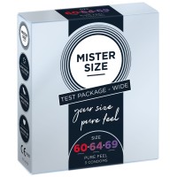Mister Size | Презервативи MISTER SIZE Testbox 60-64-69 (3 pcs). Ціна 129 грн