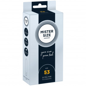 Mister Size | MISTER SIZE 53 (10 pcs). Ціна: 299 грн