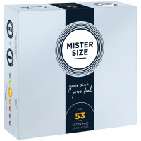 Mister Size | Презервативи Extra Fine size 53 (36 шт). Ціна 764 грн