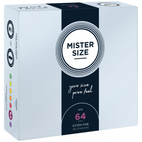 Mister Size | Презервативи MISTER SIZE 64 (36 pcs). Ціна: 899 грн