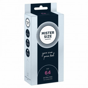 Mister Size | Презервативы Mister Size 64mm pack of 10. Цена: 295 грн