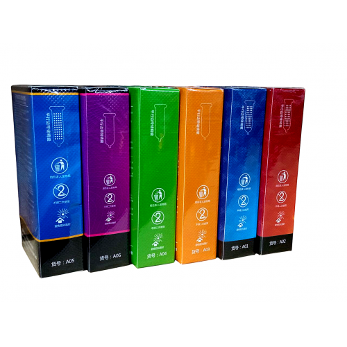 Muaisi | Презервативы натуральные ультратонкие Muaisi, фиолетовые (10 шт/упаковка). Цена 190 грн. Фото: 1