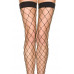 Music Legs | Чулки в большую сетку Music Legs, черные, One Size. Цена 550 грн. Фото: 1