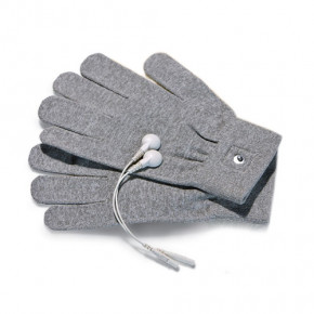 Mystim | 46600 Перчатки для электростимуляции Mystim Magic Gloves серые. Ціна: 3099 грн