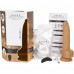 ADDICTION | Вібратор реалістичний Naked Addiction 9" Thrusting Dildo with Remote Caramel. Ціна 8500 грн. Фото: 12