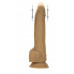 ADDICTION | Вібратор реалістичний Naked Addiction 9" Thrusting Dildo with Remote Caramel. Ціна 8500 грн. Фото: 4
