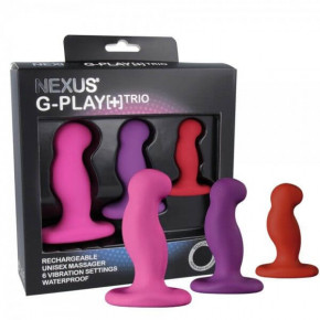 NEXUS | Набор массажеров простаты G-Play Trio Plus. Цена: 3 899 грн