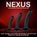 NEXUS | Набор дилдо Nexus Dilating Set (17см, 15см, 12,5см). Цена 3 099 грн. Фото: 6