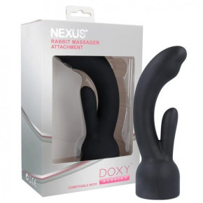 NEXUS | Насадка Для Вібромасажера Doxy Number 3 - Rabbit Massager. Ціна: 1769 грн