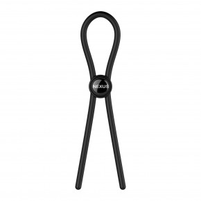 Эрекционное кольцо Nexus FORGE Single Adjustable Lasso - Black