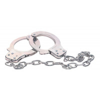 NMC | Наручники CHROME HANDCUFFS METAL HANDCUFFS W KEY. Цена 749 грн