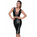 Noir Handmade | Юбка Noir Handmade F152 Powerwetlook pencil skirt - XL. Ціна: 3739 грн. Фото: 2