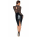 Noir Handmade | Платье Noir Handmade F228 Midi dress with soft lace top - S. Ціна 2549 грн. Фото: 1