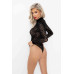 Noir Handmade | Боди Noir Handmade F287 Leopard flock bodysuit with long sleeves - XL. Цена 3 239 грн. Фото: 2