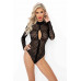 Noir Handmade | Боди Noir Handmade F287 Leopard flock bodysuit with long sleeves - 3XL. Ціна 3239 грн. Фото: 3