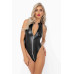 Noir Handmade | Боди Noir Handmade F294 Powerwetlook bodysuit with front zipper - XXL. Ціна 2549 грн. Фото: 4