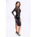 Noir Handmade | Платье Noir Handmade F295 Euphoria lace and wetlook midi dress - S. Ціна 2549 грн. Фото: 2
