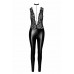 Noir Handmade | Комбинезон Noir Handmade F298 Libido Deep-V catsuit with collar and pearl chain - S. Цена 3 599 грн. Фото: 3