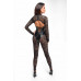 Noir Handmade | Комбинезон Noir Handmade F299 Enigma lace catsuit with underbust bodice - L. Ціна 3059 грн. Фото: 1