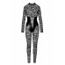 Noir Handmade | Комбинезон Noir Handmade F299 Enigma lace catsuit with underbust bodice - L. Ціна 3059 грн. Фото: 4
