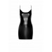 Noir Handmade | Платье Noir Handmade F307 Mirage wetlook mini dress with jewelry rhinestone chain. Цена 2 413 грн. Фото: 3