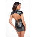 Noir Handmade | Платье Noir Handmade F309 Fantasy wetlook mini dress with lace up back - S. Цена 2 583 грн. Фото: 2