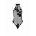 Noir Handmade | Боди Noir Handmade F314 Ego flocked mesh halter bodysuit - XXL. Цена 2 899 грн. Фото: 4