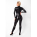 Noir Handmade | Комбинезон Noir Handmade F319 Caged wetlook catsuit with zippers and ring - XL. Ціна 3297 грн. Фото: 2