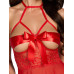 Noir Handmade | Беби-дол Kissable Sexy Kiss Babydoll Red L/XL. Ціна 2169 грн. Фото: 3