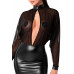 Noir Handmade | Платье Noir Handmade F348 Powerwetlook and tulle dress - S. Ціна 3479 грн. Фото: 3