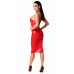 Noir Handmade | Платье Noir Handmade F354 Red powerwetlook dress - L. Ціна 3399 грн. Фото: 4