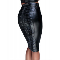 Юбка Noir Handmade F152 Powerwetlook pencil skirt - S Юбка Noir Handmade F152 Powerwetlook pencil skirt - S