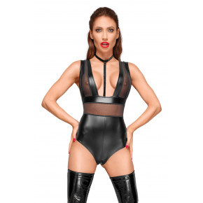 Noir Handmade | Боди Noir Handmade F183 Powerwetlook body - XL. Ціна: 2753 грн