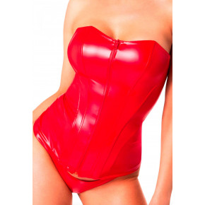 Noir Handmade | Корсет Noir Handmade F355 Red powerwetlook corset - XL. Ціна: 3459 грн