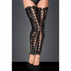 Noir Handmade | Панчохи без носка з затяжками F145 Noir Handmade S. Ціна: 1730 грн