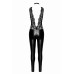Noir Handmade | Комбинезон виниловый Libido F298 Noir Handmade, с кружевом, черный, размер S. Ціна 3159 грн. Фото: 4