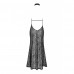 Noir Handmade | Сексуальное длинное леопардовое платье Noir Handmade F288 Noir Dress long - black - L. Цена 2 799 грн. Фото: 3