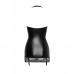 Noir Handmade | Виниловое мини платье с кружевом NOIR Handmade F280 Powerwetlook размер S. Цена 2 450 грн. Фото: 3