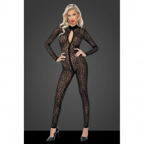 Noir Handmade | Эротичный комбинезон с леопардовым принтом XL F285 Noir Handmade. Ціна: 2251 грн
