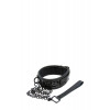 Ошейник с поводком SINFUL BLACK COLLAR