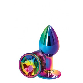 NS Novelties | Райдужна Анальна Пробка Rear Assets Rainbow, S. Ціна: 755 грн