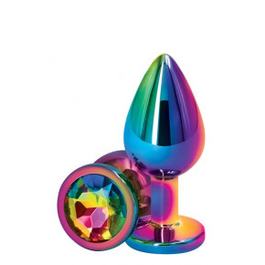 NS Novelties | Райдужна Анальна Пробка Rear Assets Rainbow, M. Ціна: 895 грн