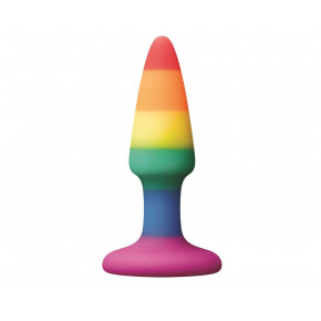 NS Novelties | Анальная пробка NS Novelties COLOURS PRIDE EDITION PLEASURE PLUG MINI. Цена: 1 470 грн