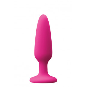 NS Novelties | Анальна пробка силікон NS Novelties COLOURS PLEASURES SMALL PLUG PINK. Ціна: 1160 грн