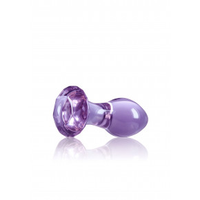 NS Novelties | Анальная стеклянная пробка NS Novelties Crystal, фиолетовая. Ціна: 1450 грн